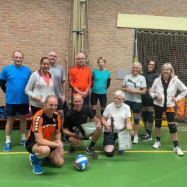 3 zilveren jubilea bij volleybalvereniging VOC- Maarssen